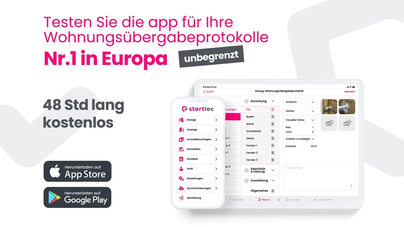 Wohnungsübergabe App